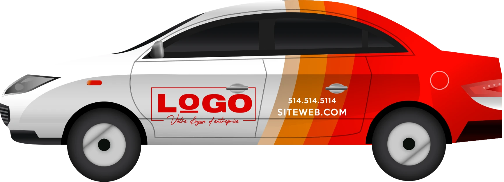 Graphic designer, partial wrapping installer on professional vehicle | Laval, Montréal