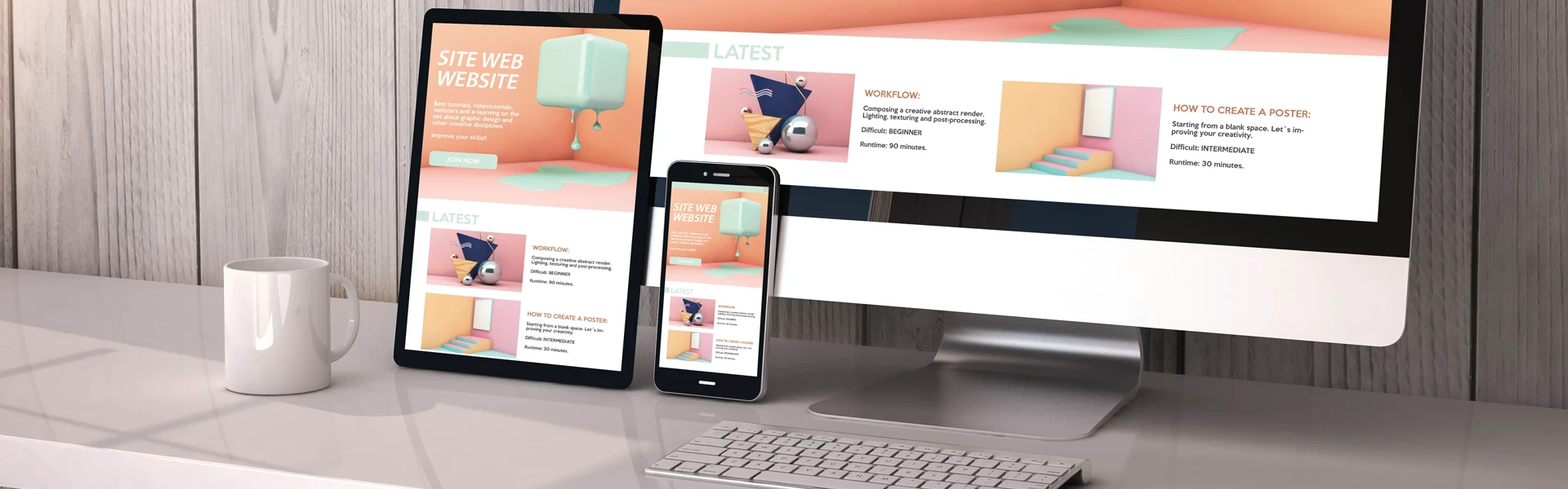 Création de site web commercial performant, moderne et pour tous les budgets | Laval, Montréal Service de conception de site internet pour nouvelle compagnie Québecoise | Laval, Montréal